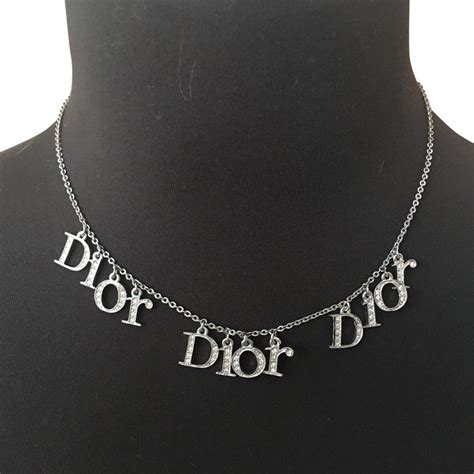 dior silber kette|christian Dior kette online shop.